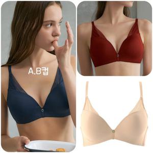 [비너스]소프트한 메모리몰드 심플한 데일리 브라 A.B컵 VBR1802AB