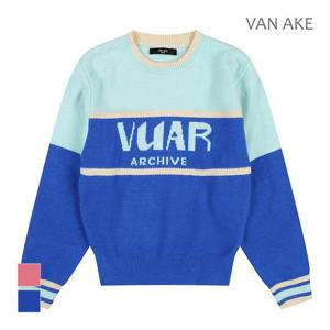 [반에이크]MARIO투톤배색 니트_VB2ZKTUV03Z