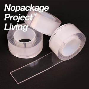 중량무시 초강력 실리콘 양면테이프 [NPL 투명 나노 매직 접착 다용도 만능 테이프]