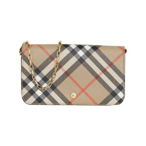 버버리 빈티지 체크 체인 크로스백 8095123