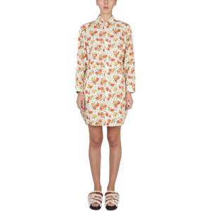 마르니 플로럴 패턴 셔츠 원피스 ABMA0909A0 UTC215DAW10