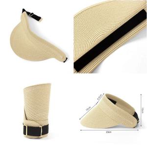 선캡 돌돌이 썬캡 여름 밀짚썬캡 야외 활동 산책