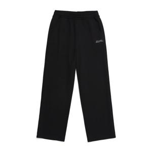 내셔널지오그래픽 N251UPT901 라르가 스트레이트 스웻팬츠 CARBON BLACK