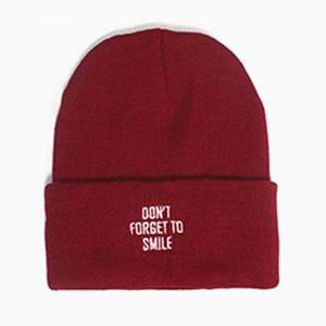 성인비니 스마일 털모자 비니 남여공용모자