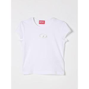 키즈 디젤 티셔츠 J018300AFAA K100 White