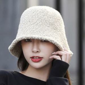 예쁜 양털 뽀글 따뜻하면서 스타일리쉬한 벙거지 모자