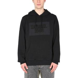 디젤 후드 프론트 포켓 로고 디테일 후드티 A02269 0JBAU9XX