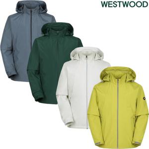[웨스트우드]남성 봄 솔리드 2L 방풍자켓 WO1MTJW201