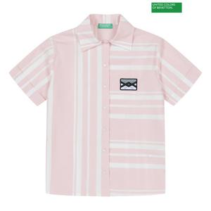 [베네통]베네통 Wappen stripe shirt 3S_5ULPDQ044