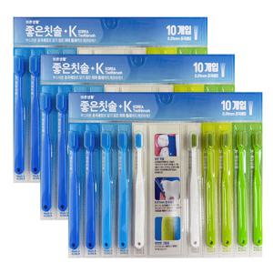 바른생활 좋은칫솔 K 초극세모 30입