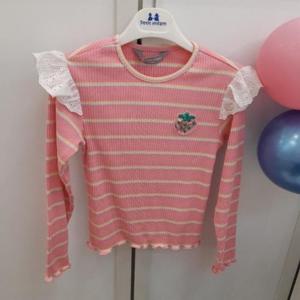 TALENTKIDS (쁘띠앙팡) HC24 셀리다나핑크티셔츠 PCY12GTS23