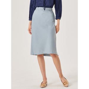 [꼼빠니아]사선 뒷트임 롱 스커트_CACS1-WQS040