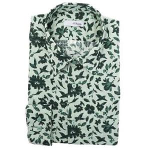 [듀퐁셔츠]SE5SM11LS124SGE_듀퐁  화려한 플라워 프린트 남방셔