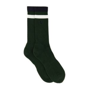 프레드페리 로고 자수 리브드 애슬레틱 스타일 양말 FPC5138 42