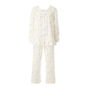 비너스  여성 로맨틱 스타일 꽃나염 면도비 파자마(VPA4503W)