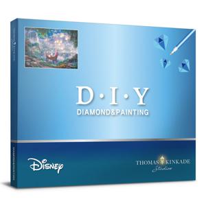 디즈니 토마스 킨케이드 라푼젤 보석십자수 캔버스 40x50cm DT5012