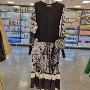 Destijl HC34 봄.가을신축좋은몸판니트플리치스커트원피스 D2513op03