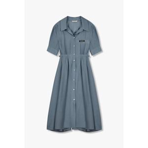 [보브] 보브 VOV 백 니트 시보리 셔츠 원피스 (7155237003) 7155237003