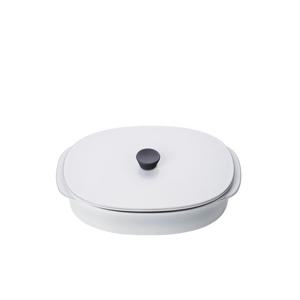 레볼 꺄락떼르 세라믹 직사각 꼬꼬떼 19cm 화이트 큐뮬러스