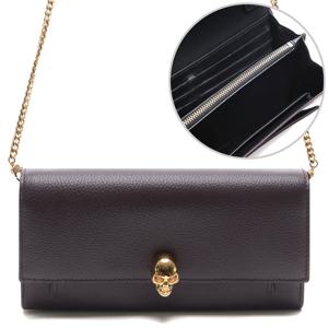 [알렉산더맥퀸] 18SS 여성 골드스컬 월렛 크로스백 (414659_BPT0G_6005_18S)