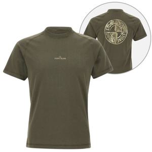 [STONE ISLAND] 백 로고 프린팅 반팔 티셔츠 S152100020 S0080 V0054