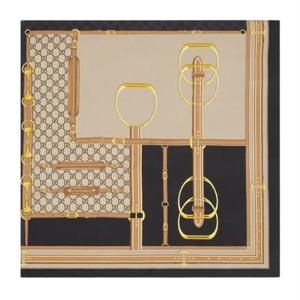 구찌 프린트 실크 까레 813625 3G001 1060