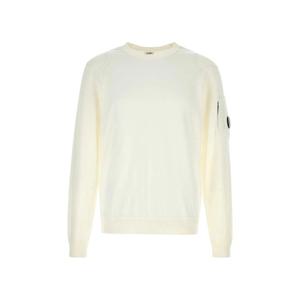 시피컴퍼니 아일랜드 렌즈 니트 화이트 남성 18CMKN026A 004037A 103