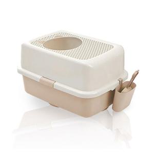 네이처펫 화이트라떼 탐나는 화장실 탑도어 고양이 화장실