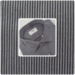 [레노마셔츠]슬림핏/투톤 스트라이프 긴팔 셔츠 ROFSLP969 DG_US