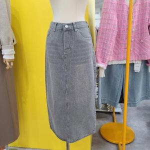 르피타 DP01 H라인  데님스커트 L255USK304