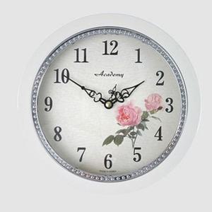 S-251 RW 모던 프로방스 스타일 벽시계 무소음