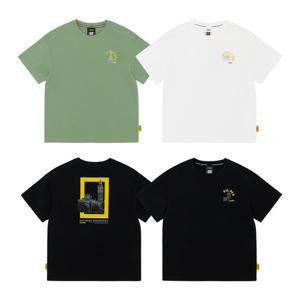 [내셔널지오그래픽키즈]K252UTS960 여행 그래픽 반팔-3 3종택 1