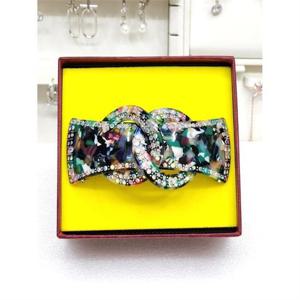 로뎀 세이브존05 프랑스 스와로브스키 리본 자동핀(그린블루)0 RDA23040191