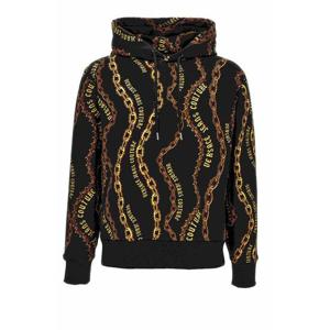 베르사체 후드 티셔츠 77GAI3H0 FS160G89 Black