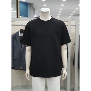 [파렌하이트]와플 라운드 티셔츠 FKIBD3303 BK_DJ