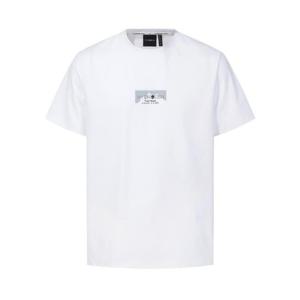 [하이드로겐] 유니 돌로미테 등판 그래픽 반팔 티셔츠 H31E2TR135WH