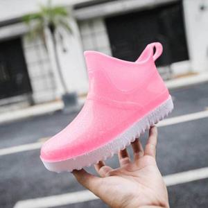 여자 레인 부츠 발목 장화 앵클 방수 장마철 패션