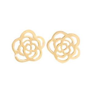 (낱개 판매) (10K 골드) 쁘띠 로즈 귀걸이