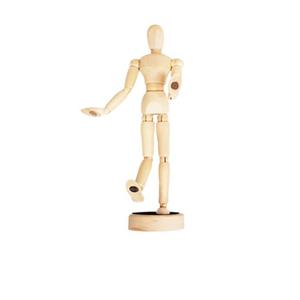 자석목각인형8 20cm W60-23 목각인형 구체관절인형 뎃셍보조용품 화방용품 뎃생용품 소묘용품 뎃생보조용품