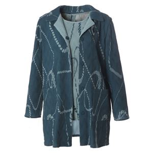 [모라도]모던패턴플리츠자켓 MOS5JK400