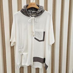 나인스텝 HC11 티알배색후드티셔츠 n24nt4221