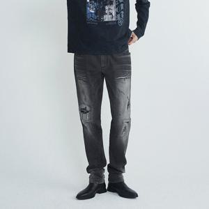 [버커루]남성 슬림배기핏 데님 팬츠 청바지 B245DP202P