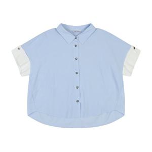 [코데즈컴바인]턴업 배색 블라우스 (CJB-BL513W5)