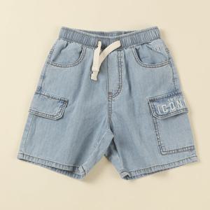 [지프키즈]아웃포켓 라이트 데님 반바지  KN2DPU853