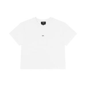 아페쎄 APC 반팔티 여성 미니 로고 COHBW F26387 TAG