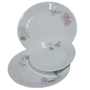 코렐 파스텔멜로디 원형접시(중)1개입 플레이팅 요리 코렐접시 식기 가벼운식기 가벼운접시 예쁜접시 예쁜