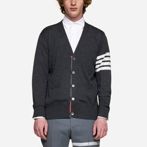 [THOM BROWNE] 메리노울 클래식 브이넥 가디건 MKC002A Y1014 022