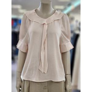 SOUP 세이브존07 러플카라 타이 블라우스 SB4SS37