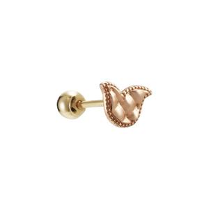 [티르리르] 14K 핑크골드 퀼팅 튤리 피어싱 TEPK4P00282M(PC)-3