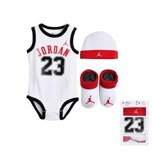 [플레이키즈프로] 나이키키즈조던베이비 바디수트세트 모자+양말 N251UU808P 백일선물 조카선물 출산선물 N251UU808A